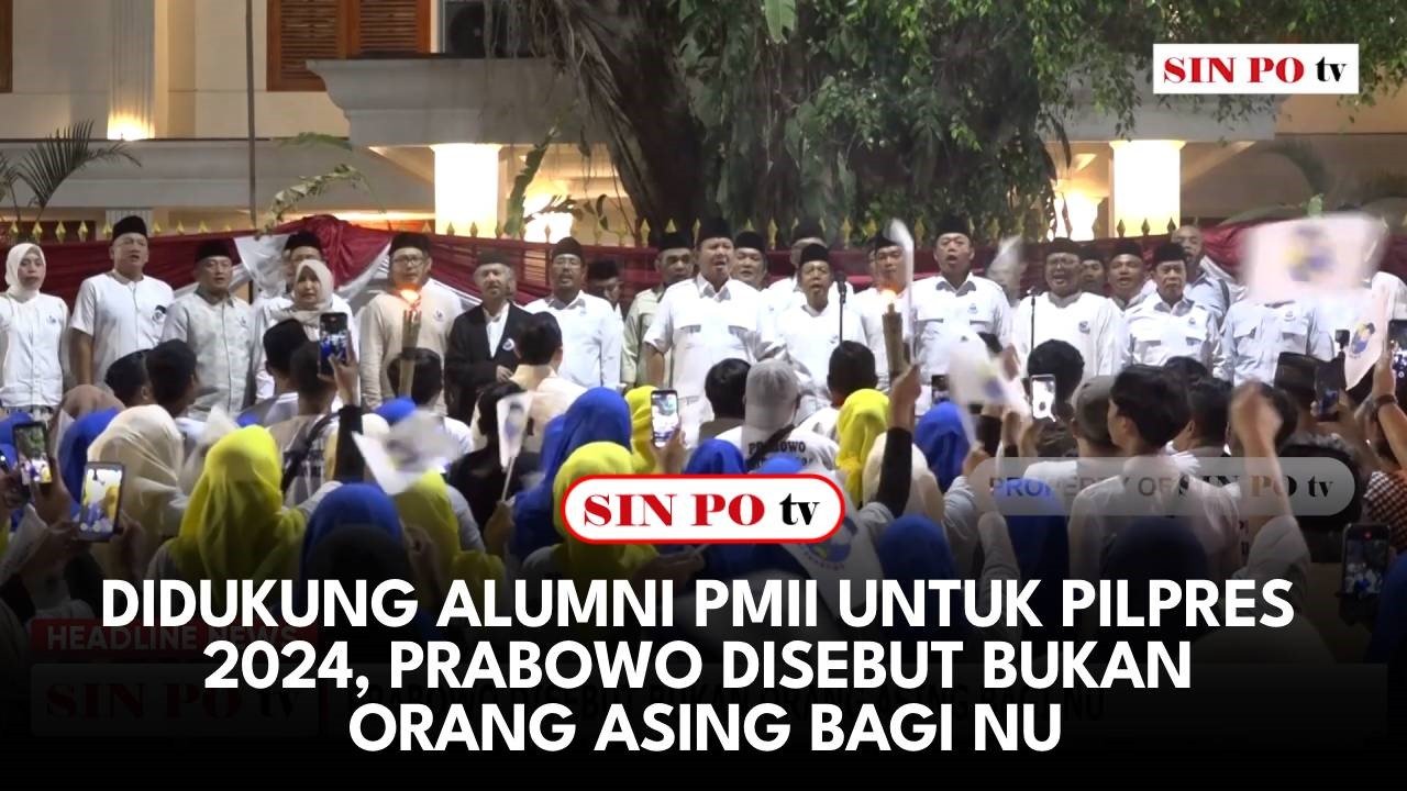 Didukung Alumni PMII Untuk Pilpres 2024, Prabowo Disebut Bukan Orang Asing Bagi NU