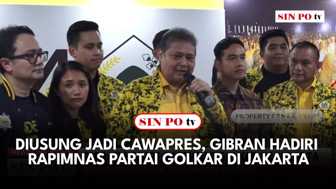 Gibran Hadiri Rapimnas Partai Golkar Di Jakarta