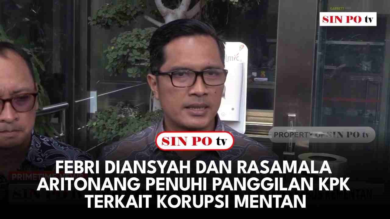 Febri Diansyah Dan Rasamala Aritonang Penuhi Panggilan KPK Terkait Korupsi Mentan