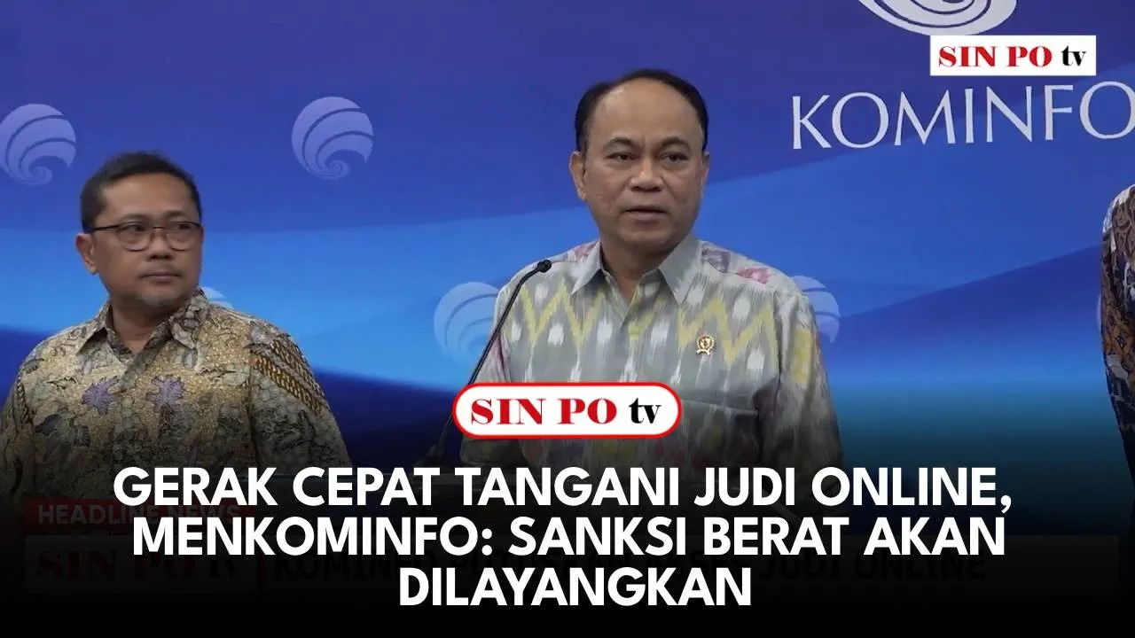 Gerak Cepat Tangani Judi Online, Menkominfo: Sanksi Berat Akan Dilayangkan