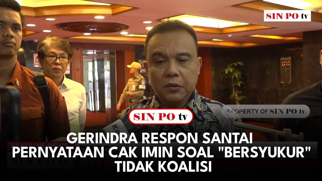 Gerindra Respon Santai Pernyataan Cak Imin Soal "Bersyukur" Tidak Koalisi