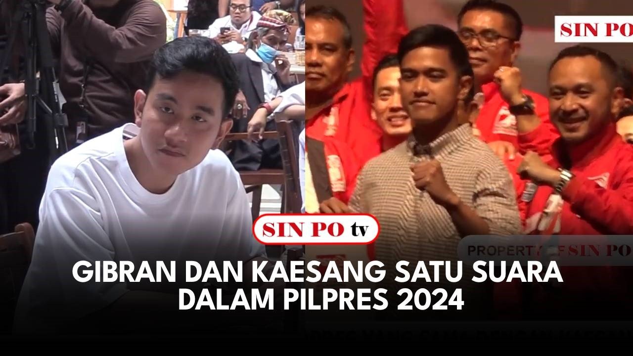 Gibran Dan Kaesang Satu Suara Dalam Pilpres 2024