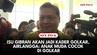 Isu Gibran Akan Jadi Kader Golkar, Airlangga: Anak Muda Cocok di Golkar