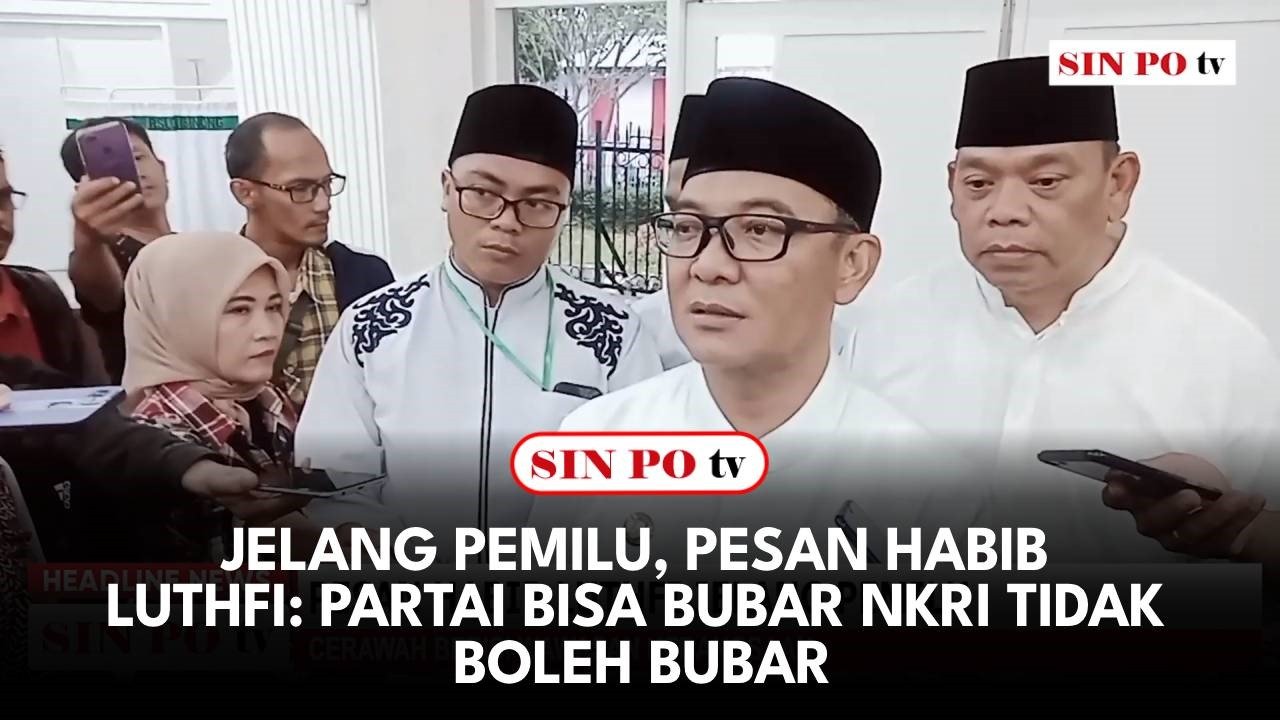 Jelang Pemilu, Pesan Habib Luthfi: Partai Bisa Bubar NKRI Tidak Boleh Bubar