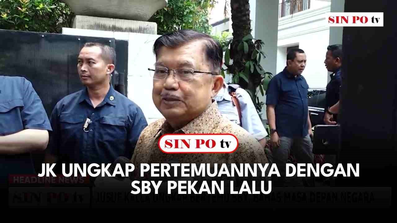 JK Ungkap Pertemuannya Dengan SBY Pekan Lalu