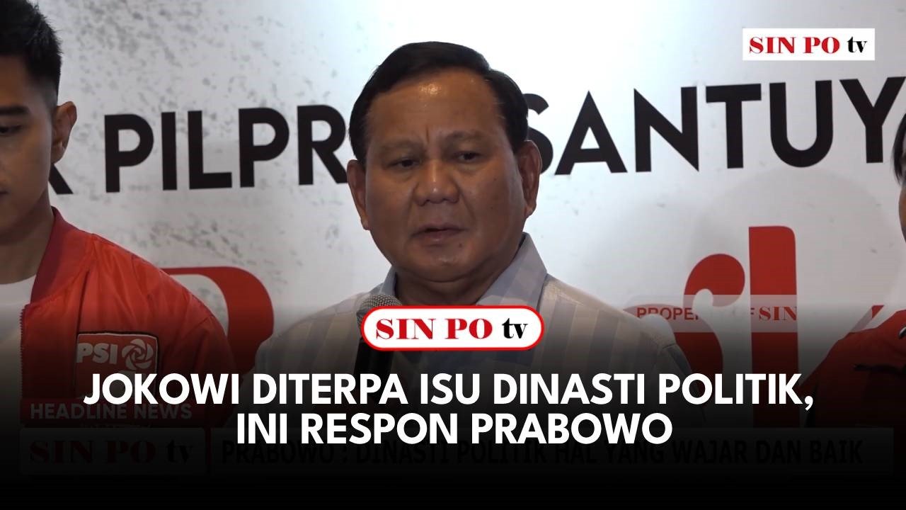 Jokowi Diterpa Isu Dinasti Politik, Ini Respon Prabowo