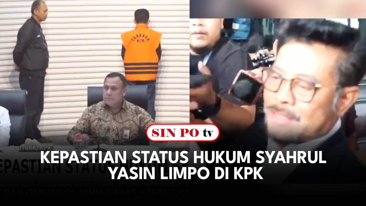 Kepastian Status Hukum Syahrul Yasin Limpo Di KPK