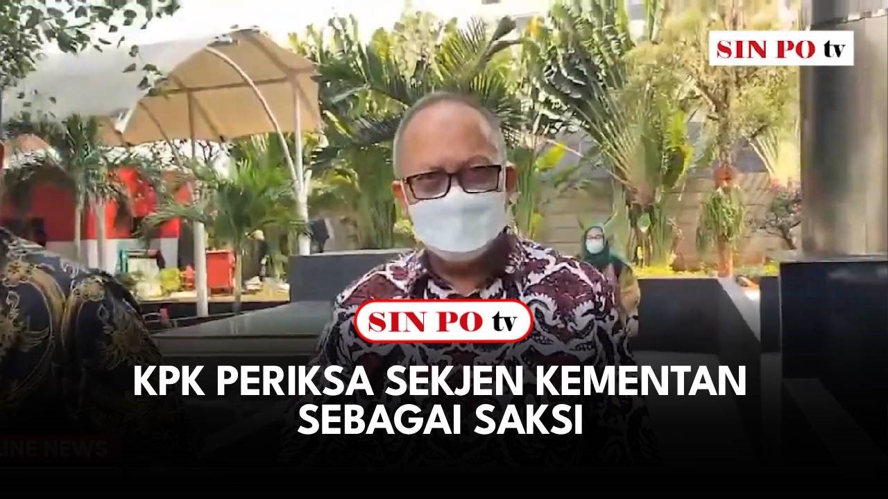 KPK PERIKSA SEKJEN KEMENTAN SEBAGAI SAKSI