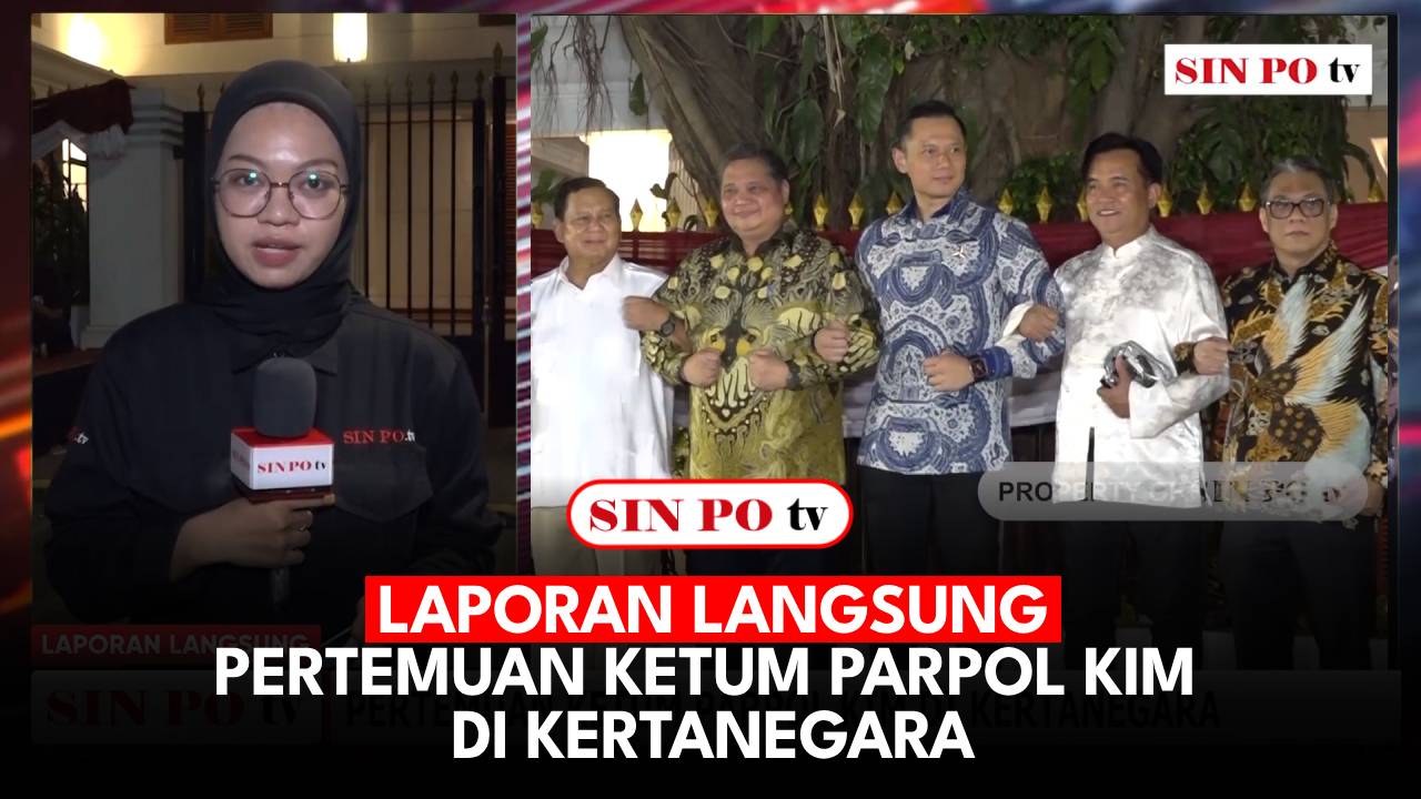 Pertemuan Ketum Parpol KIM Di Kertanegara