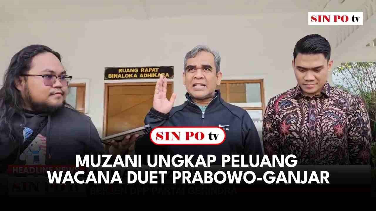 Muzani Ungkap Peluang Wacana Duet Prabowo-Ganjar