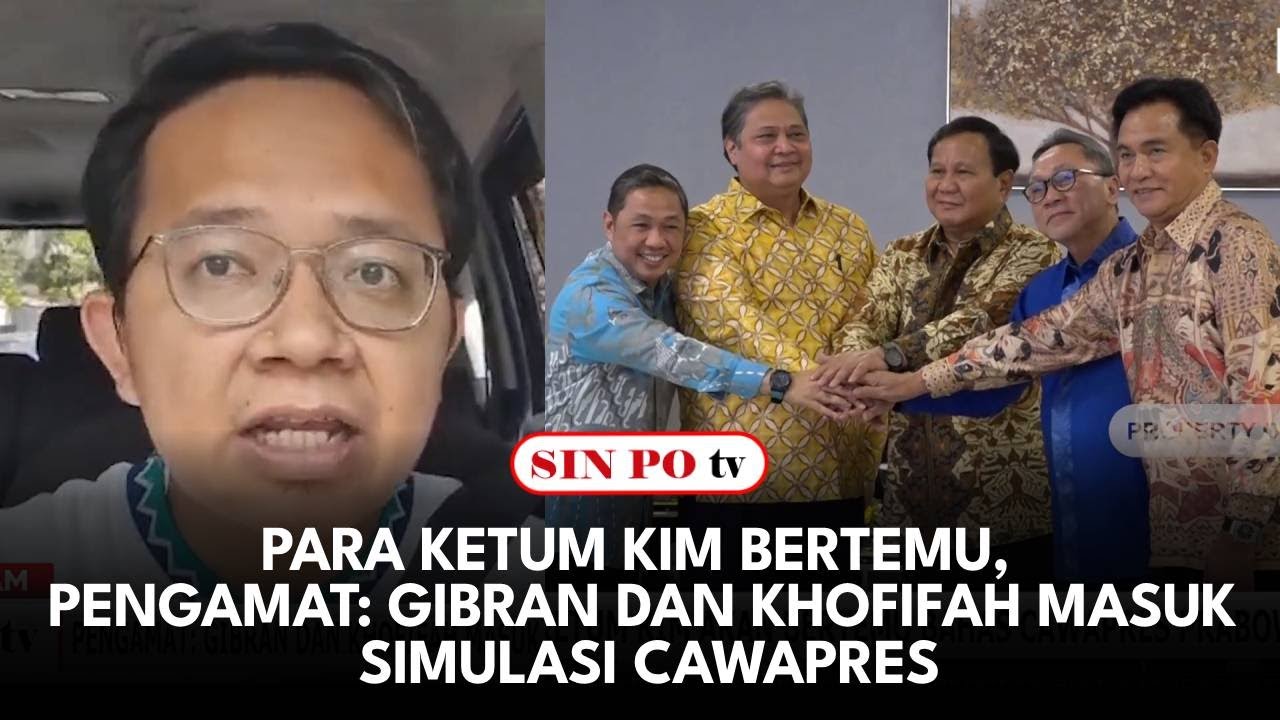 Para Ketum KIM Bertemu, Pengamat: Gibran Dan Khofifah Masuk Simulasi Cawapres