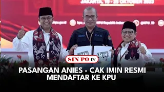 Pasangan Anies - Cak Imin Resmi Mendaftar Ke KPU