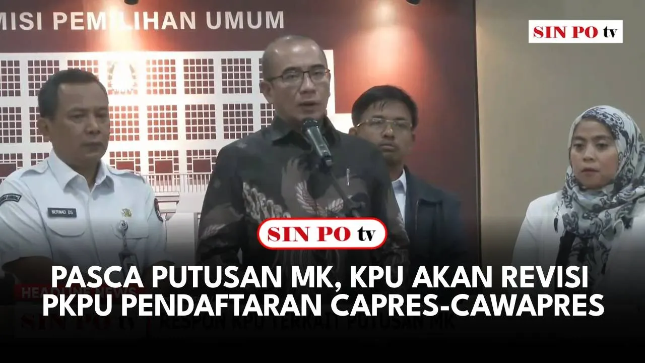 Pasca Putusan MK, KPU Akan Revisi PKPU Pendaftaran Capres-Cawapres