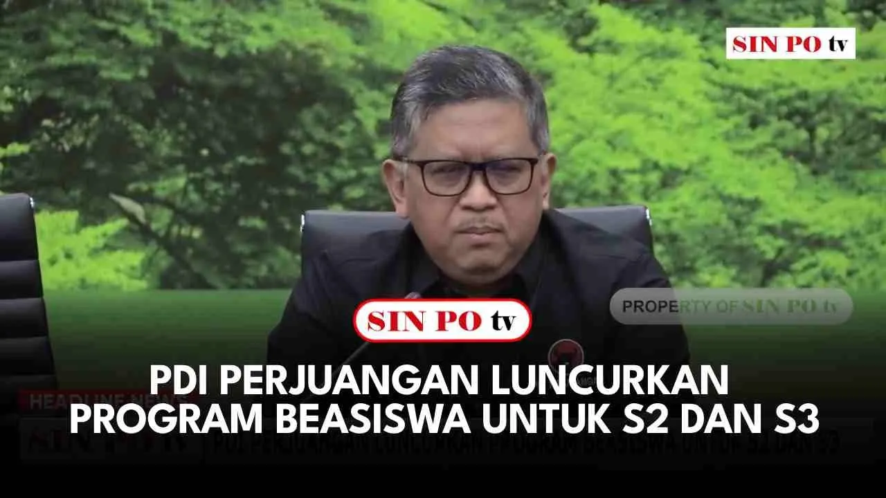 PDI Perjuangan Luncurkan Program Beasiswa Untuk S2 Dan S3