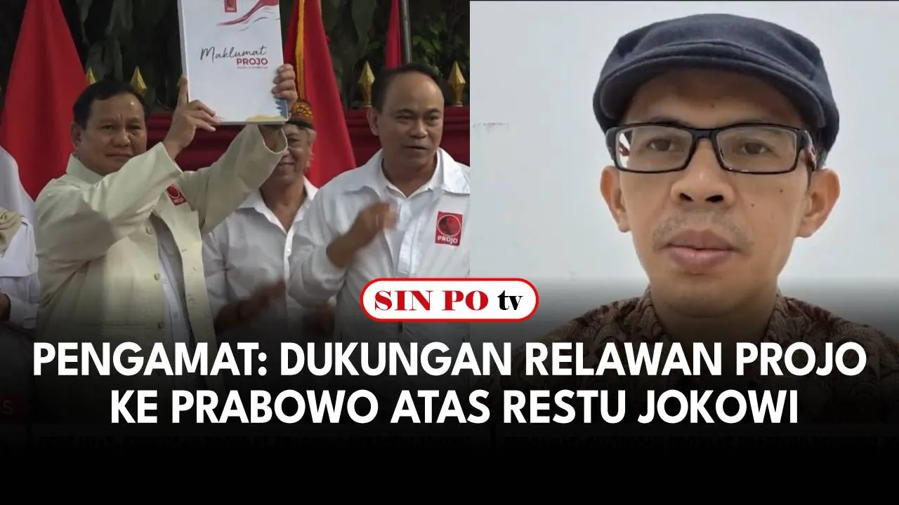 Pengamat: Dukungan Relawan PROJO ke Prabowo Atas Restu Jokowi