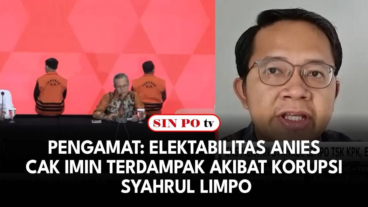 Pengamat: Elektabilitas Anies Cak Imin Terdampak Akibat Korupsi Syahrul Limpo