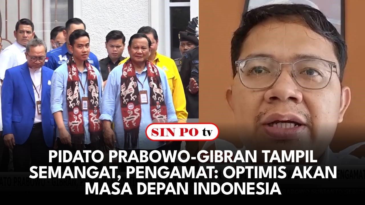 Pidato Prabowo - Gibran Tampil Semangat, Pengamat: Optimis Akan Masa Depan Indonesia