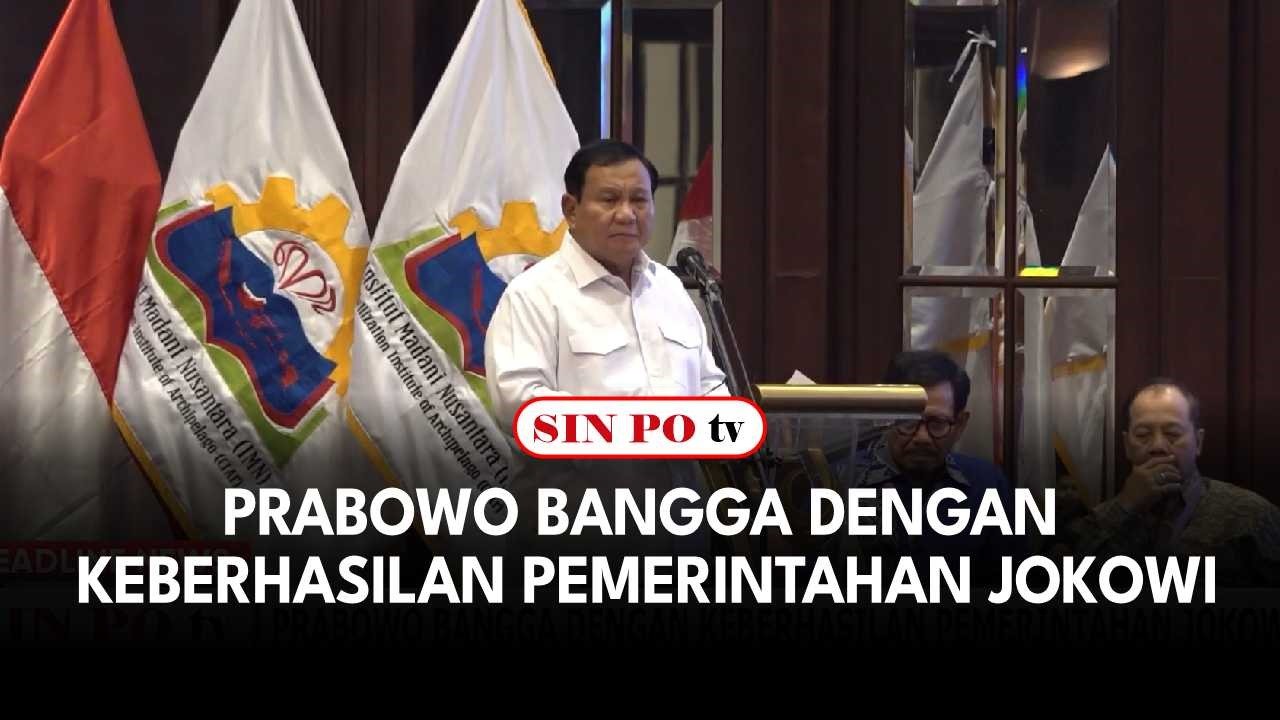 Prabowo Bangga Dengan Keberhasilan Pemerintahan Jokowi