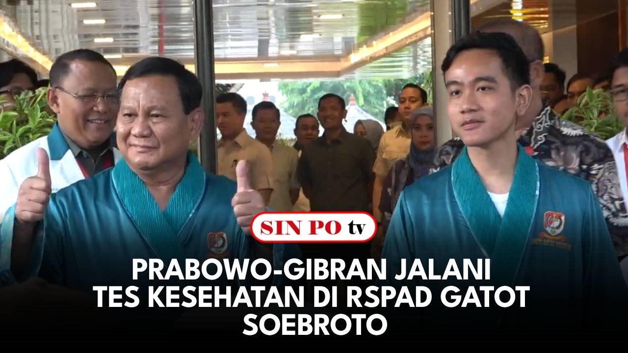 Prabowo - Gibran Jalani Tes Kesehatan Di Rspad Gatot Soebroto