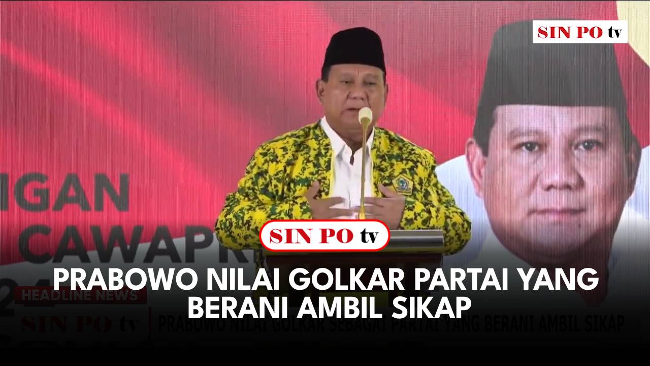 Ketua Umum Partai Gerindra sekaligus Calon Presiden dari Koalisi Indonesia Maju Prabowo Subianto