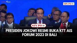 Presiden Jokowi Resmi Buka KTT AIS Forum 2023 Di Bali