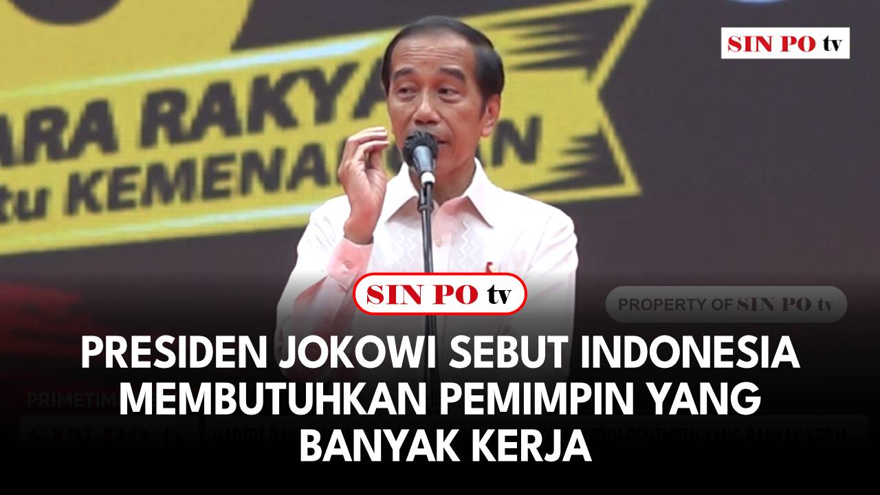 Presiden Joko Widodo menghadiri acara Rapat Kerja Nasional (Rakernas) VI Projo