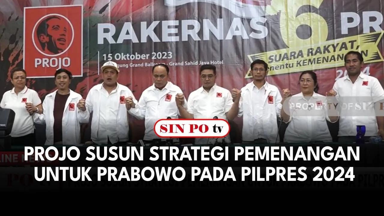 Projo Susun Strategi Pemenangan Untuk Prabowo Pada Pilpres 2024