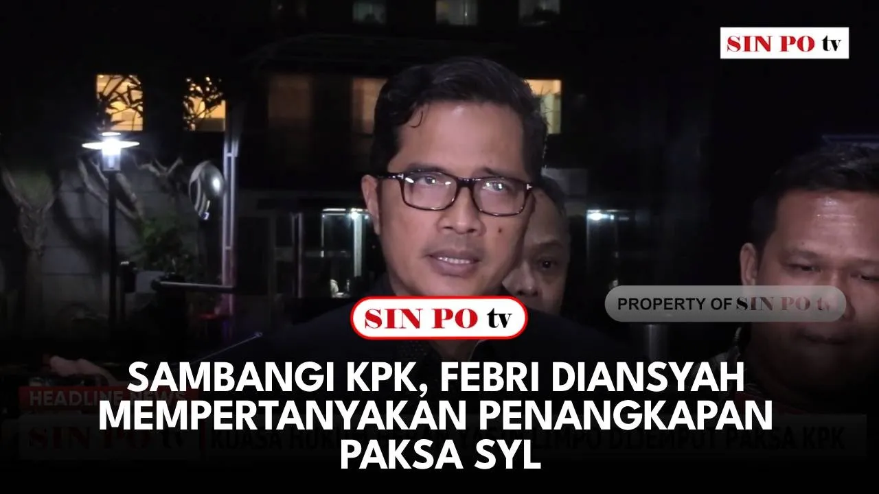 Sambangi KPK, Febri Diansyah Mempertanyakan Penangkapan Paksa SYL