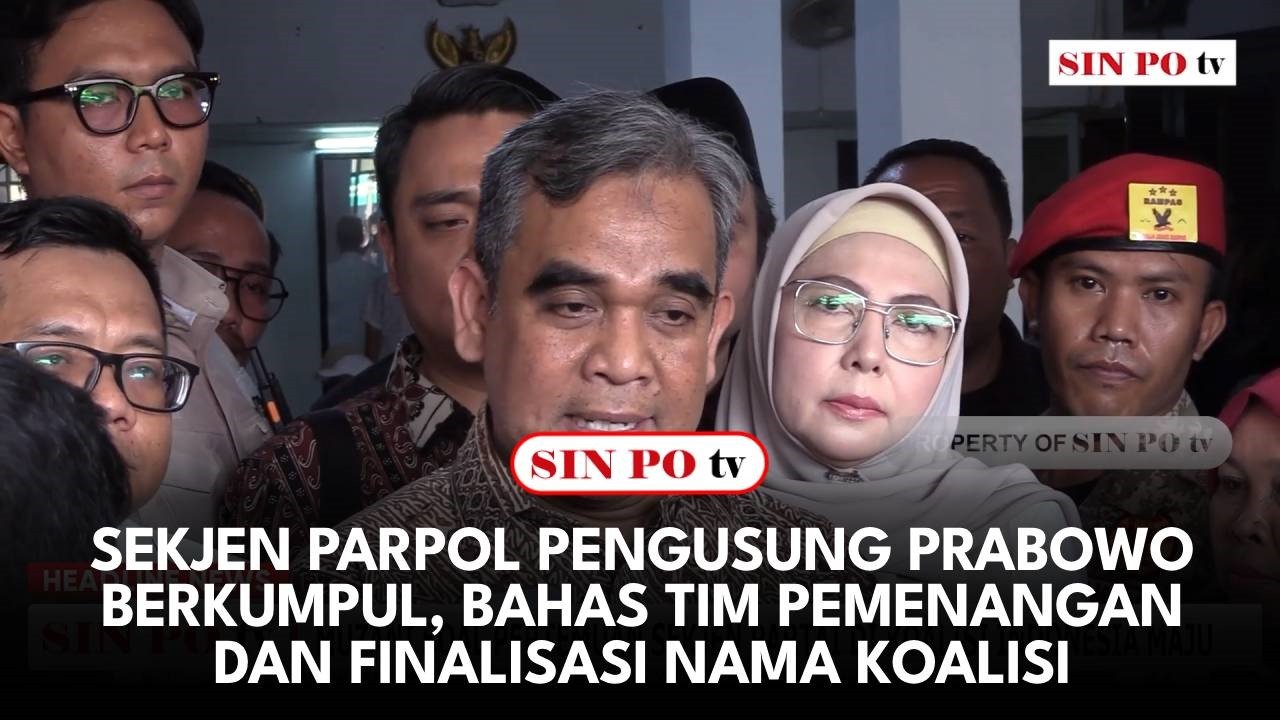 Sekjen Parpol Pengusung Prabowo Berkumpul, Bahas Tim Pemenangan dan Finalisasi Nama Koalisi