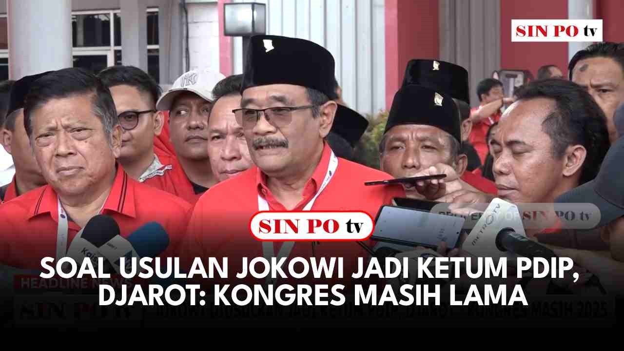 Soal Usulan Jokowi Jadi Ketum PDIP, Djarot: Kongres Masih Lama