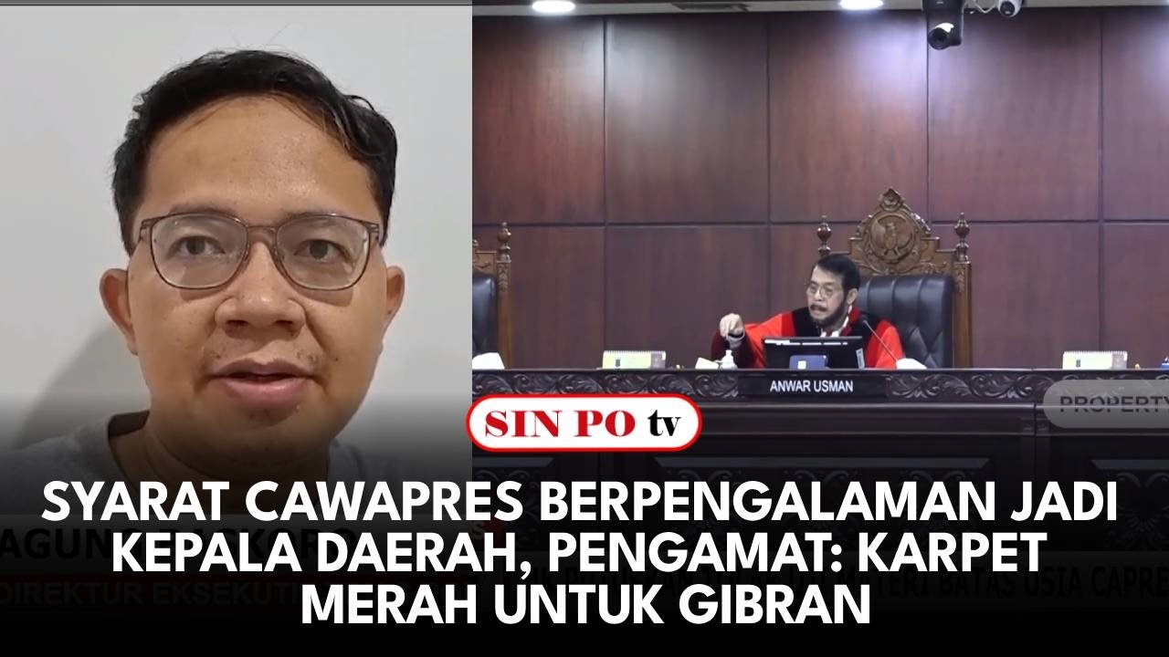 Syarat Cawapres Berpengalaman Jadi Kepala Daerah, Pengamat: Karpet Merah Untuk Gibran