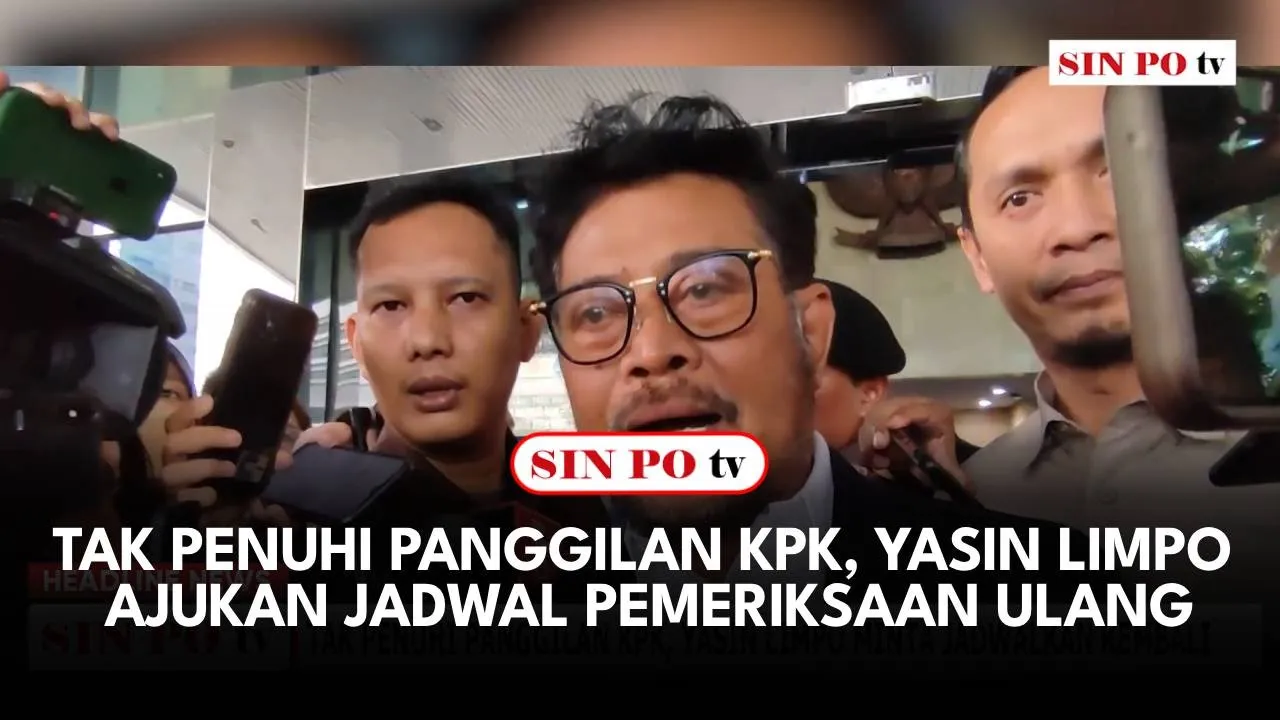 Tak Penuhi Panggilan KPK, Yasin Limpo Ajukan Jadwal Pemeriksaan Ulang