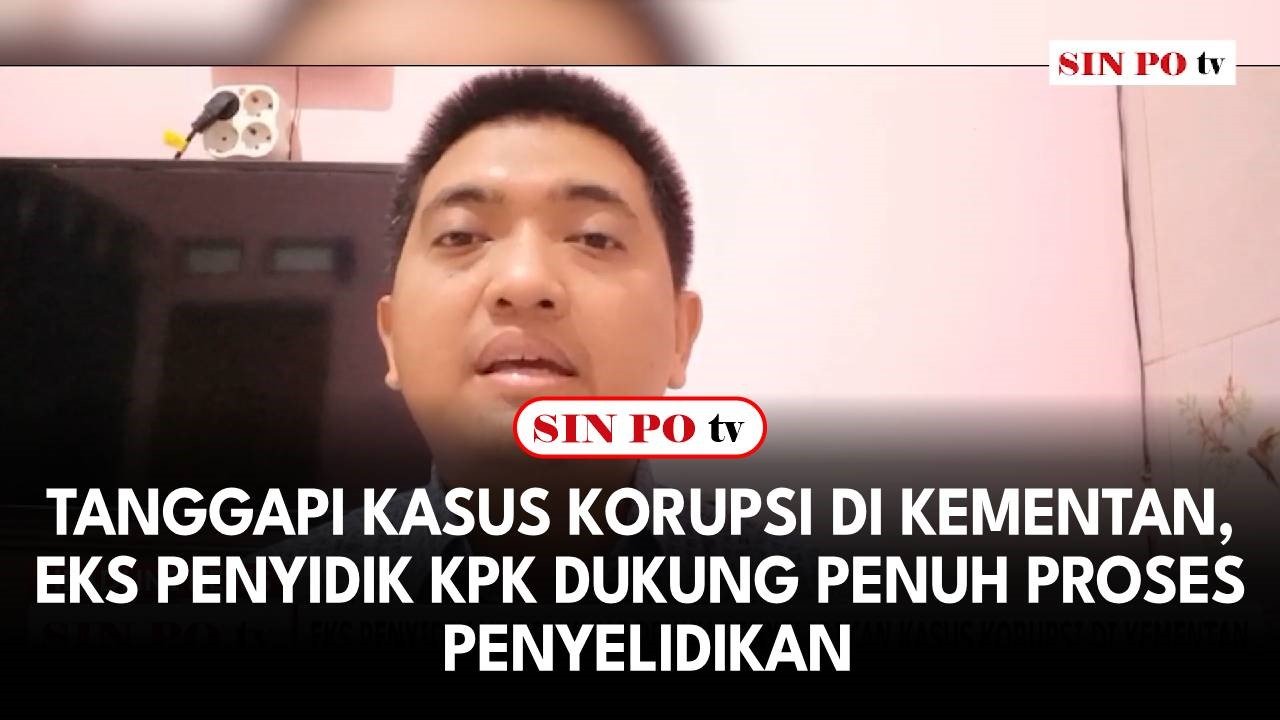 Tanggapi Kasus Korupsi Di Kementan, Eks Penyidik KPK Dukung Penuh Proses Penyelidikan