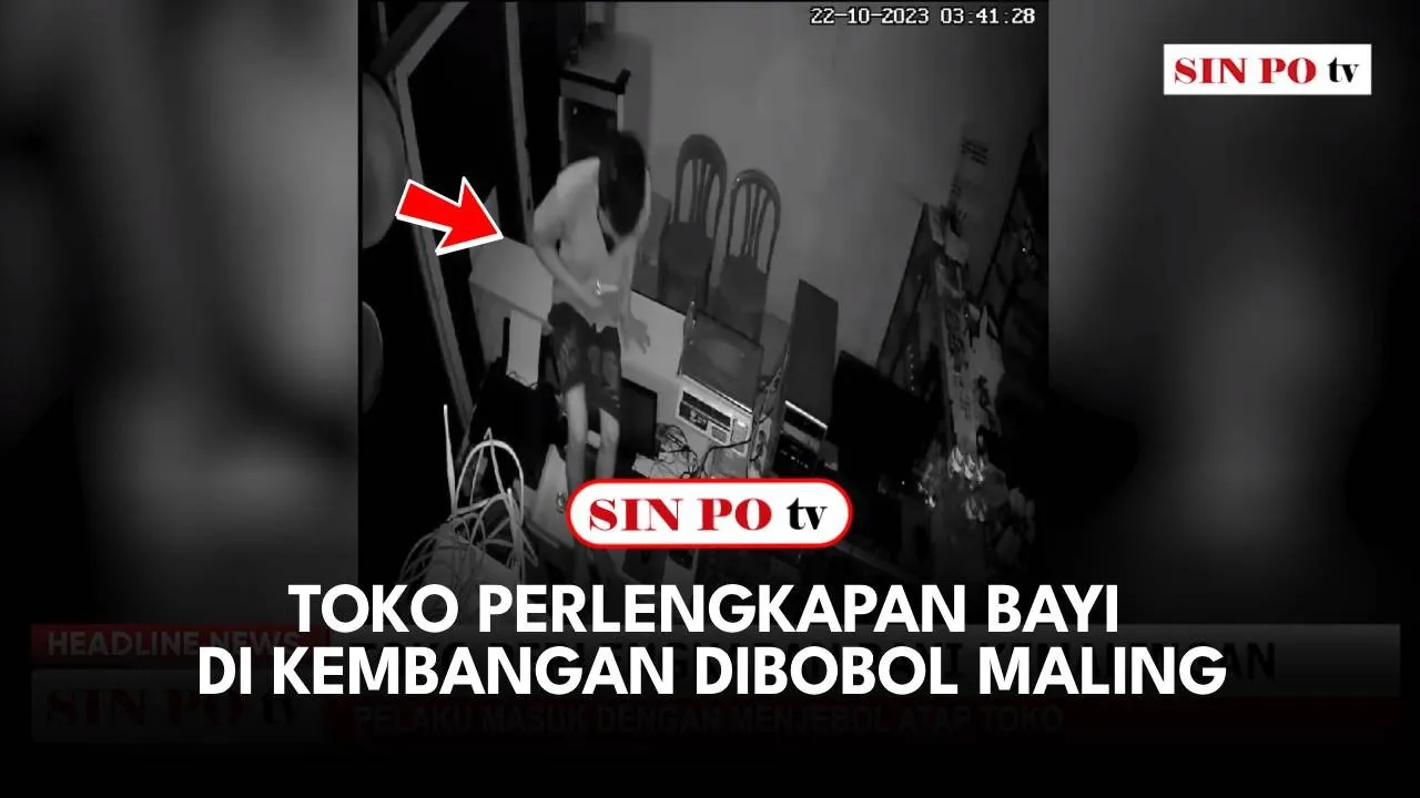 Toko Perlengkapan Bayi Di Kembangan Dibobol Maling