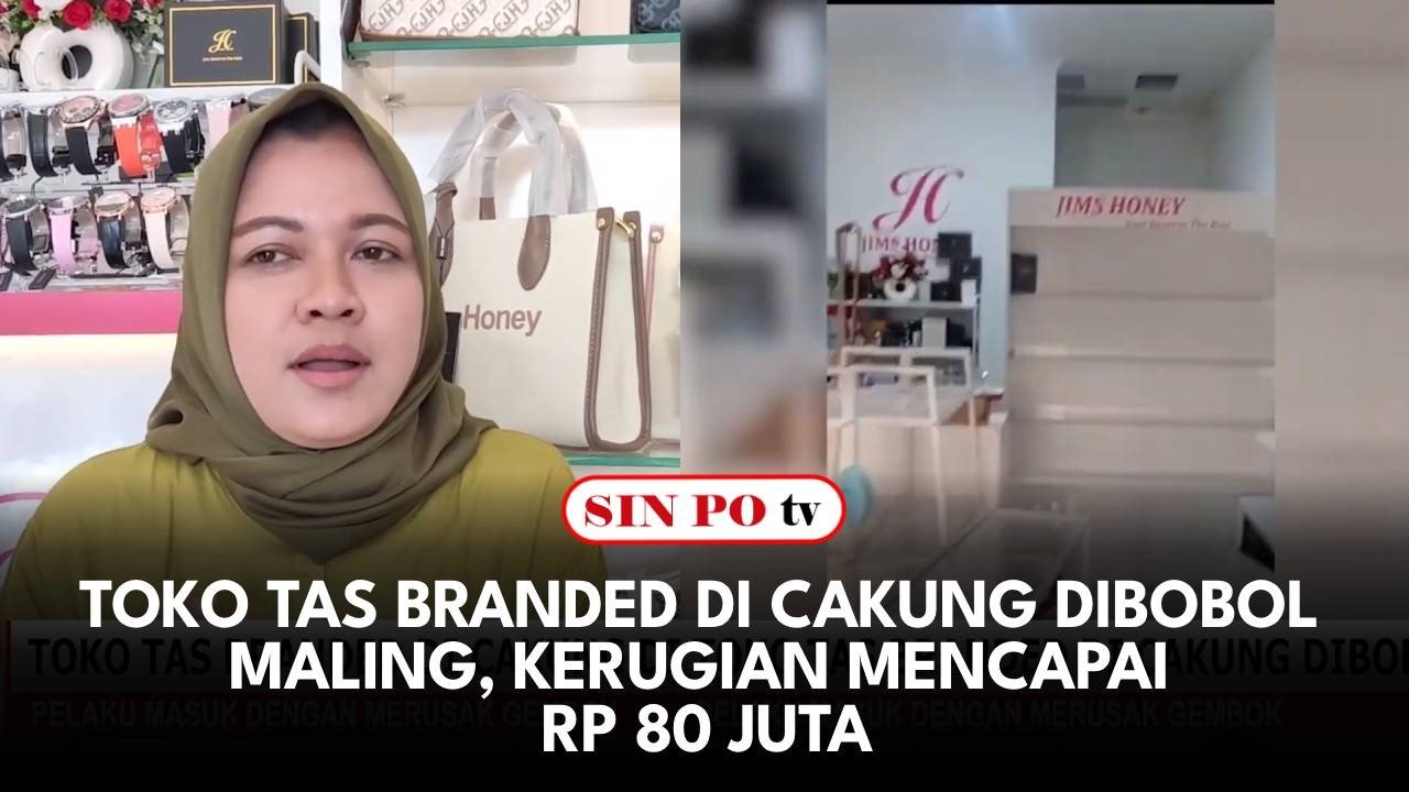 Toko Tas Branded Di Cakung Dibobol Maling, Kerugian Mencapai Rp 80 Juta