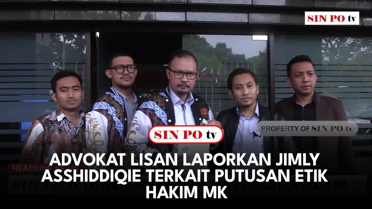 Advokat LISAN Laporkan Jimly Asshiddiqie Terkait Putusan Etik Hakim MK