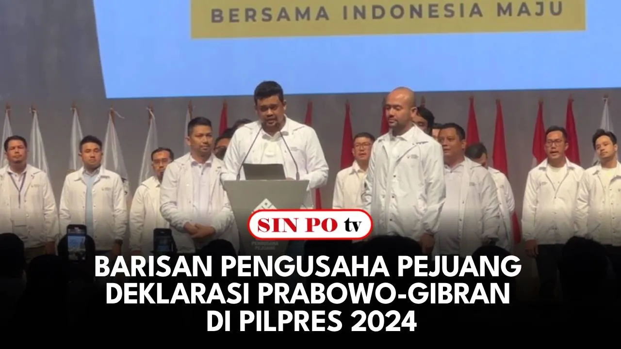 Barisan Pengusaha Pejuang Deklarasi Prabowo-Gibran Di Pilpres 2024