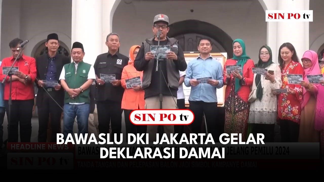 Bawaslu DKI Jakarta Gelar Deklarasi Damai