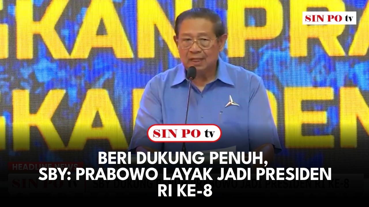 Beri Dukung Penuh, SBY: Prabowo Layak Jadi Presiden RI Ke-8