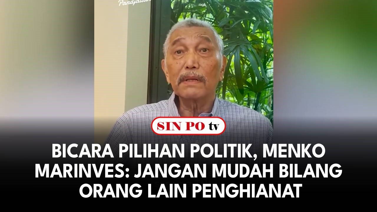 Bicara Pilihan Politik, Menko Marinves: Jangan Mudah Bilang Orang Lain Penghianat