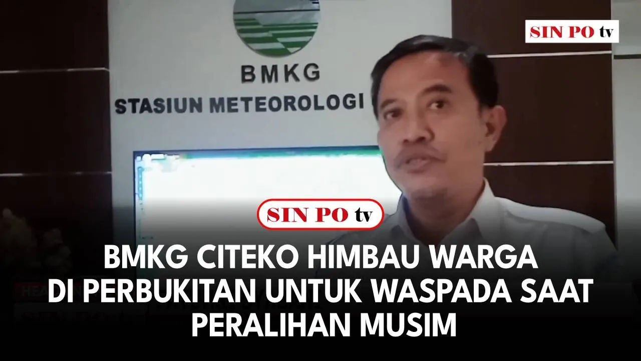 BMKG Citeko Himbau Warga Di Perbukitan Untuk Waspada Saat Peralihan Musim