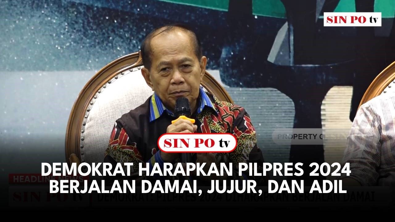 Demokrat Harapkan Pilpres 2024 Berjalan Damai, Jujur, dan Adil