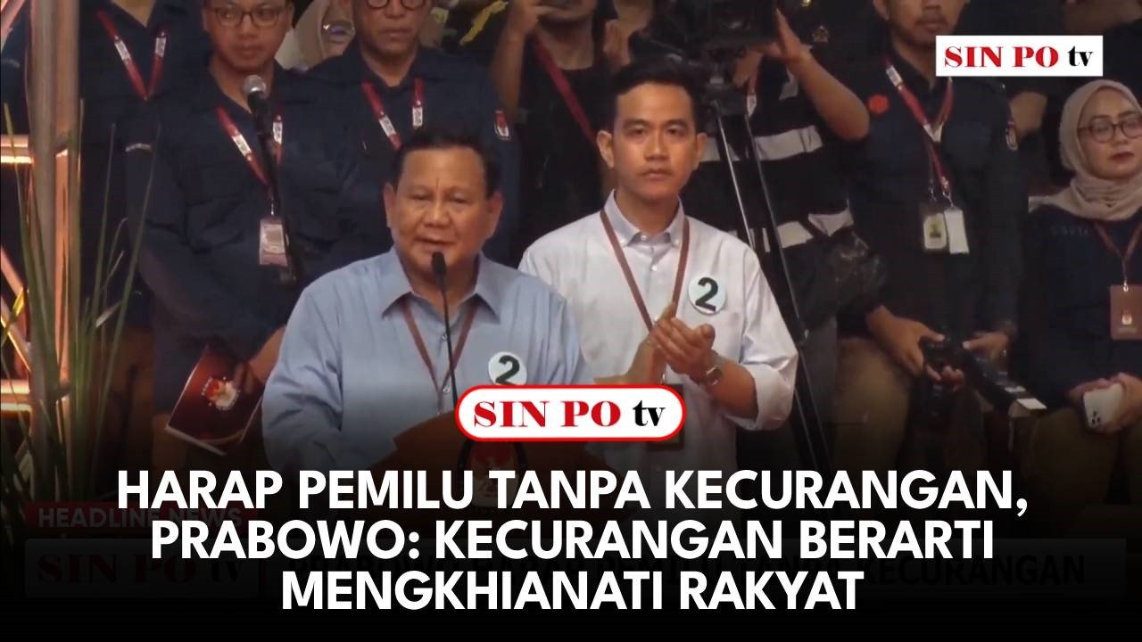 Harap Pemilu Tanpa Kecurangan, Prabowo: Kecurangan Berarti Mengkhianati Rakyat