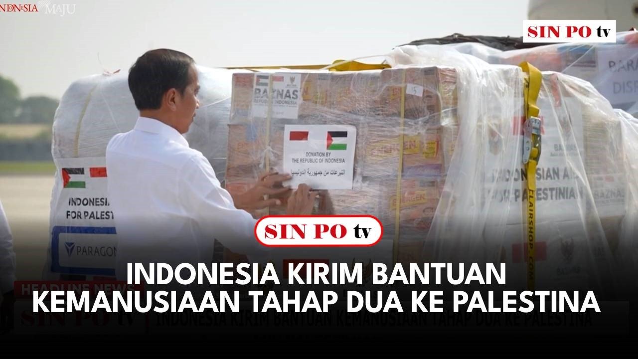 Indonesia Kirim Bantuan Kemanusiaan Tahap Dua Ke Palestina