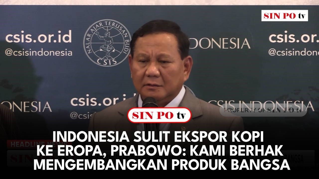 Indonesia Sulit Ekspor Kopi ke Eropa, Prabowo: Kami Berhak Mengembangkan Produk Bangsa