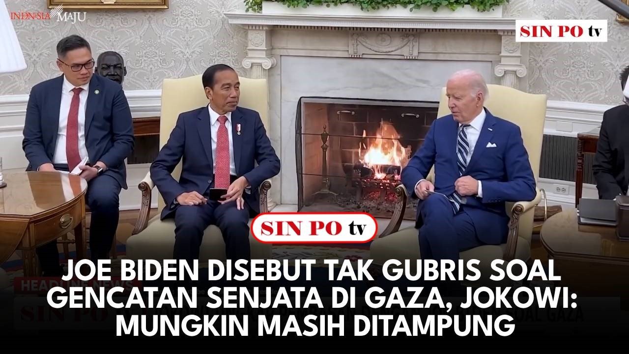 Joe Biden Disebut Tak Gubris Soal Gencatan Senjata di Gaza, Jokowi: Mungkin Masih Ditampung