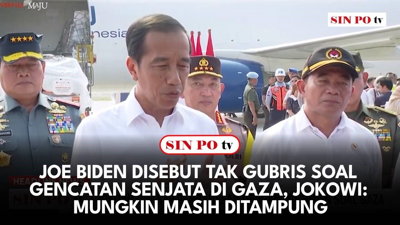 Joe Biden Disebut Tak Gubris Soal Gencatan Senjata di Gaza, Jokowi: Mungkin Masih Ditampung