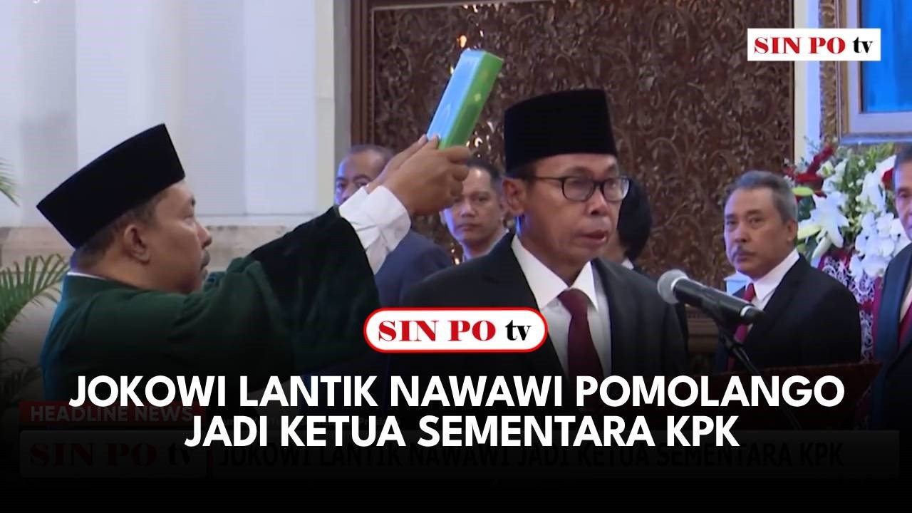 Jokowi Lantik Nawawi Pomolango Jadi Ketua Sementara KPK