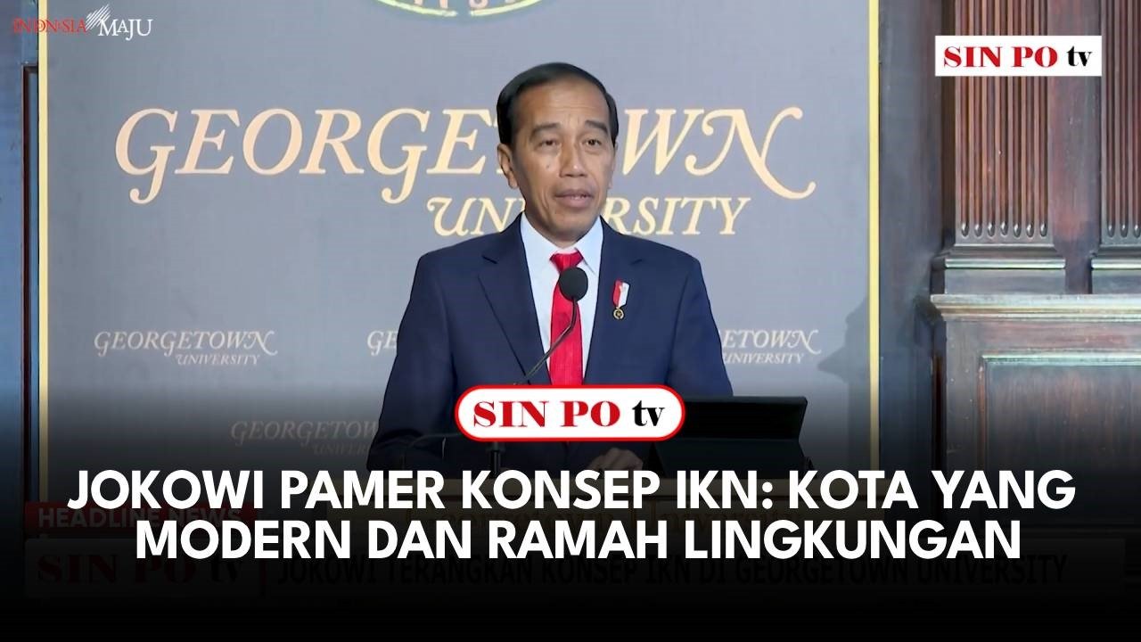 Jokowi Pamer Konsep IKN: Kota Yang Modern dan Ramah Lingkungan