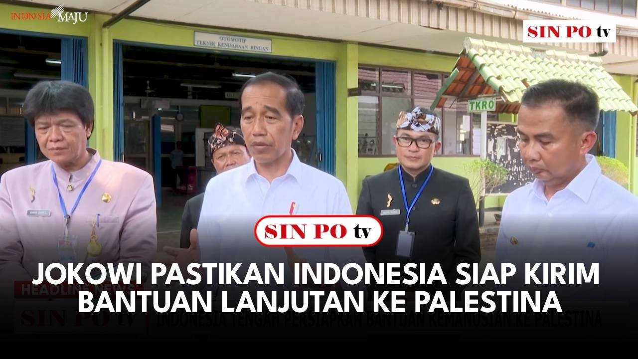 Jokowi Pastikan Indonesia Siap Kirim Bantuan Lanjutan ke Palestina